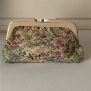 Vintage Tapestry Clutch